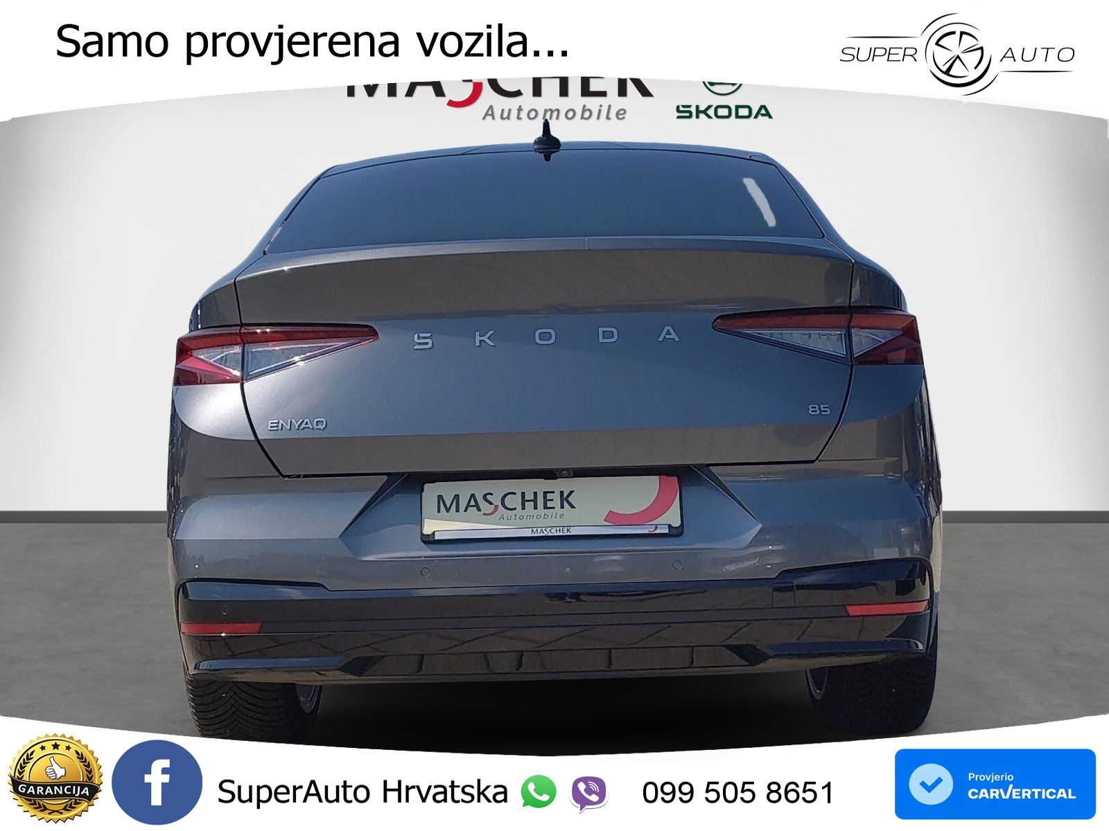 Škoda Enyaq Coupe iV 85 82 kWh (286 KS) LED+GR SJED+ACC