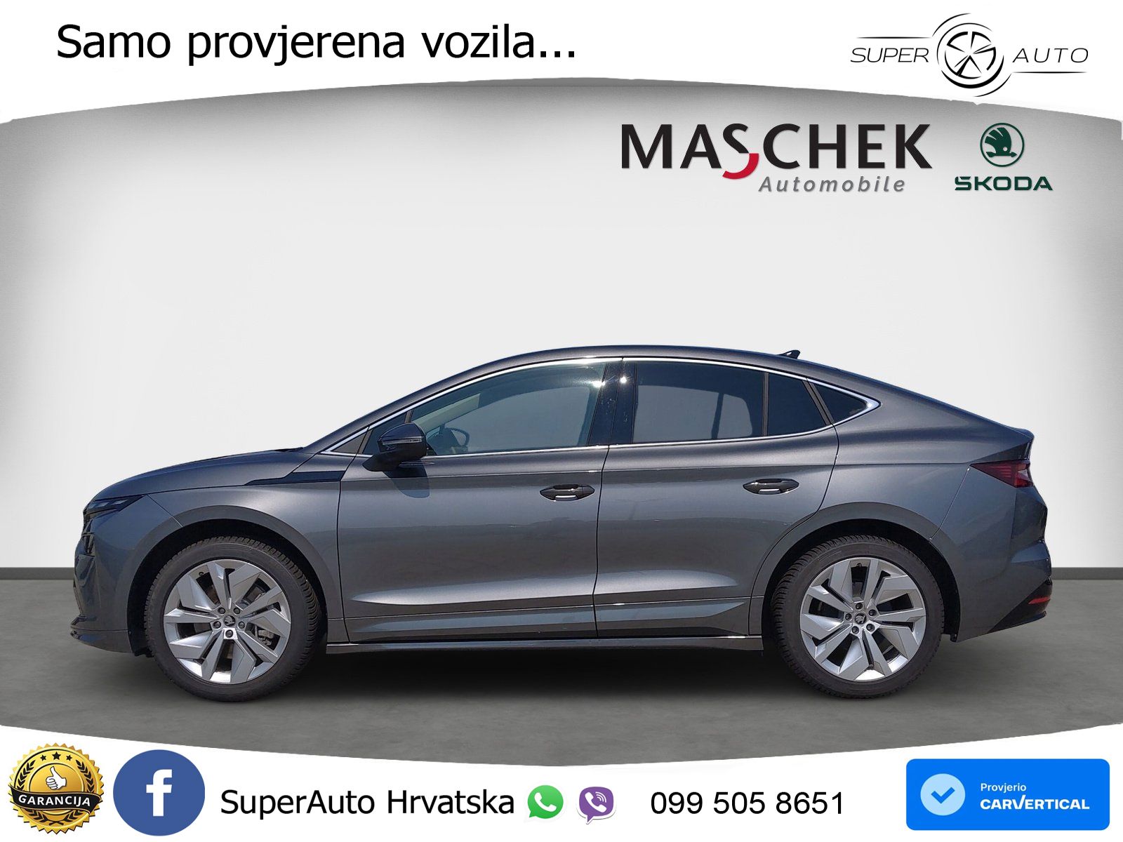 Škoda Enyaq Coupe iV 85 82 kWh (286 KS) LED+GR SJED+ACC