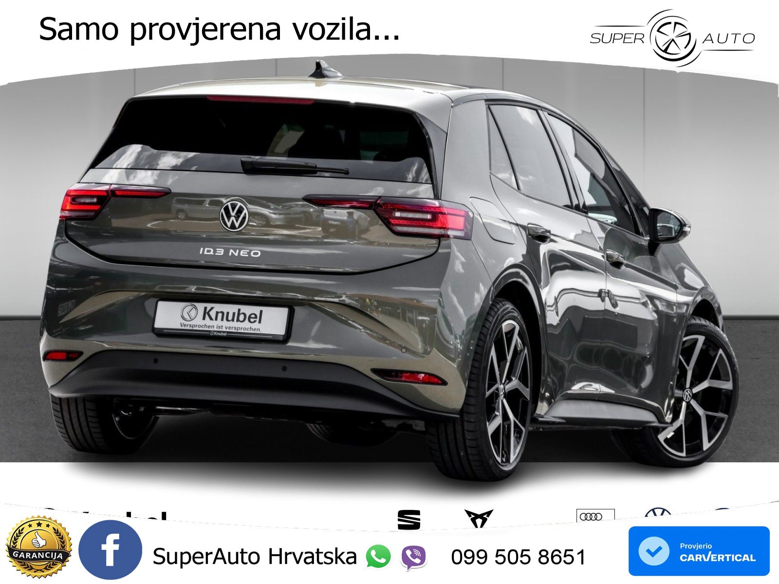 Volkswagen ID.3 79 kWh (231 KS) LED+GR SJED+ACC