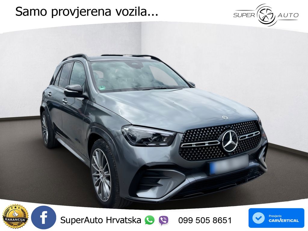 Mercedes GLE 450d (367 KS) EQ Boost 4MATIC 9G-TRONIC AMG LED+GR SJED+ACC