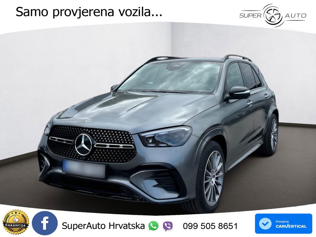 Mercedes GLE 450d (367 KS) EQ Boost 4MATIC 9G-TRONIC AMG LED+GR SJED+ACC