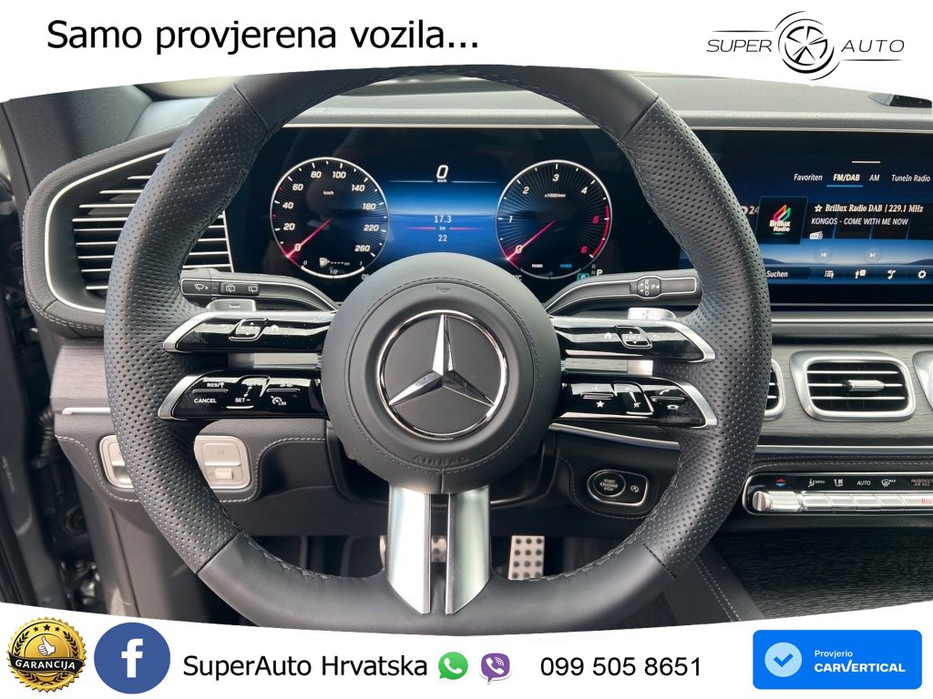 Mercedes GLE 450d (367 KS) EQ Boost 4MATIC 9G-TRONIC AMG LED+GR SJED+ACC