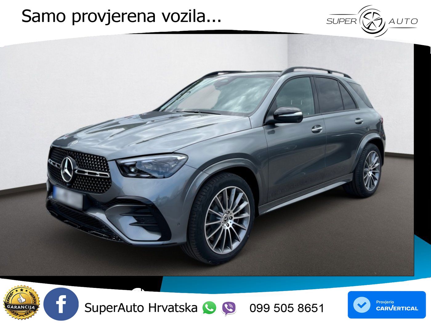 Mercedes GLE 450d (367 KS) EQ Boost 4MATIC 9G-TRONIC AMG LED+GR SJED+ACC