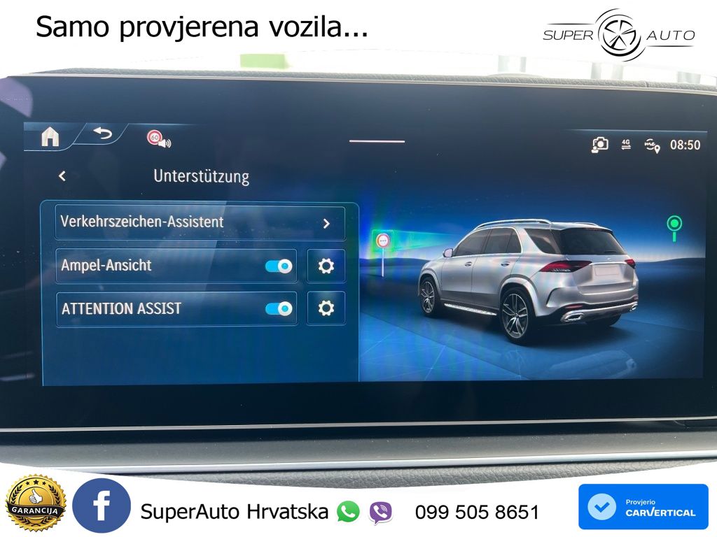 Mercedes GLE 450d (367 KS) EQ Boost 4MATIC 9G-TRONIC AMG LED+GR SJED+ACC