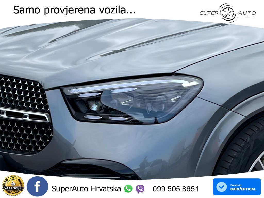Mercedes GLE 450d (367 KS) EQ Boost 4MATIC 9G-TRONIC AMG LED+GR SJED+ACC