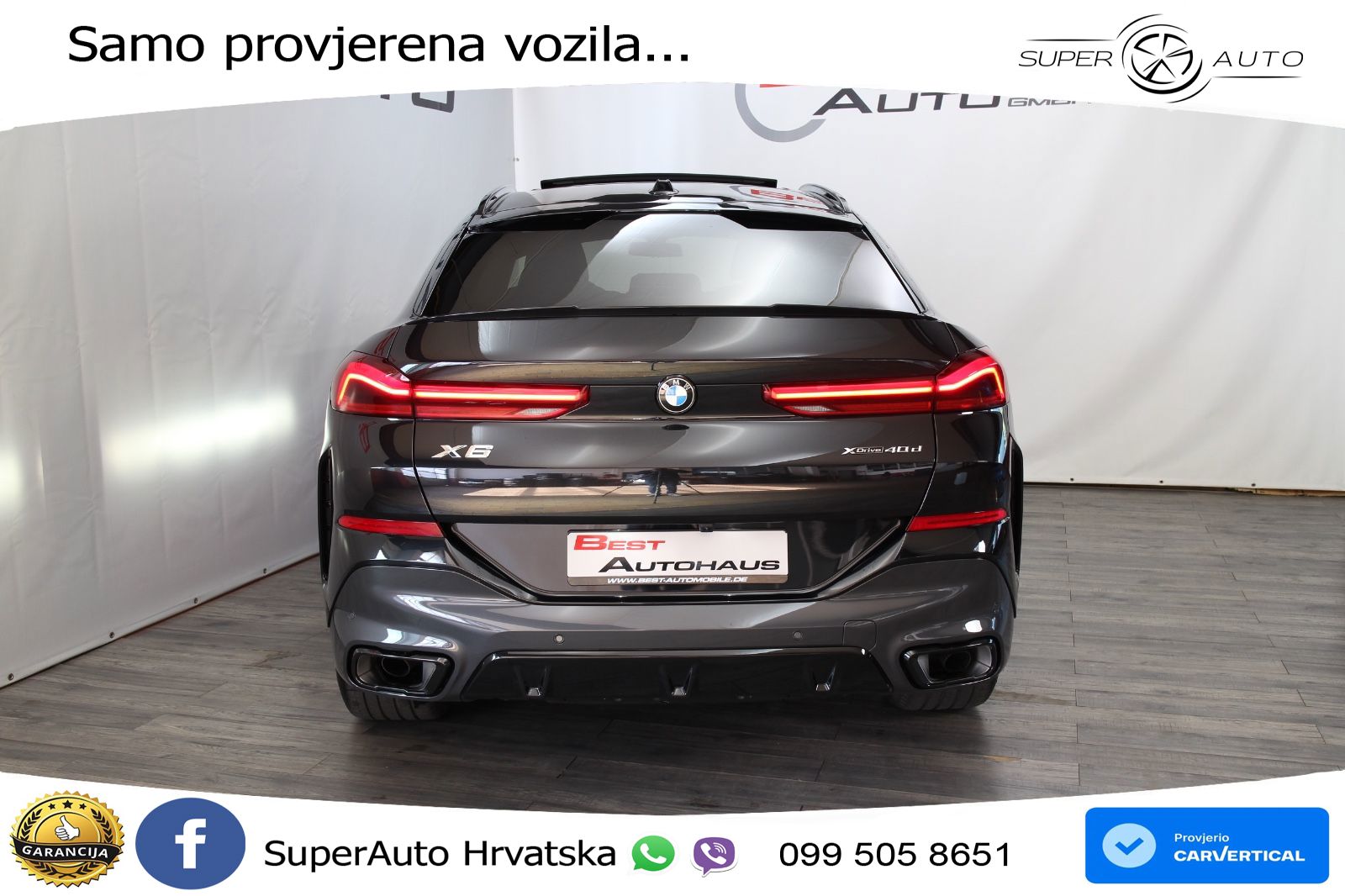 BMW X6 40d (352 KS) xDrive Steptronic M Sport LED+GR SJED+ACC