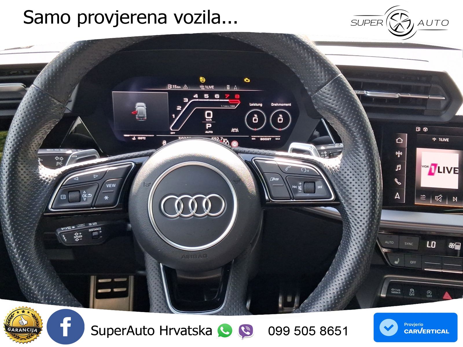 Audi RS3 Sportback 2.5 TFSI (400 KS) quattro S tronic