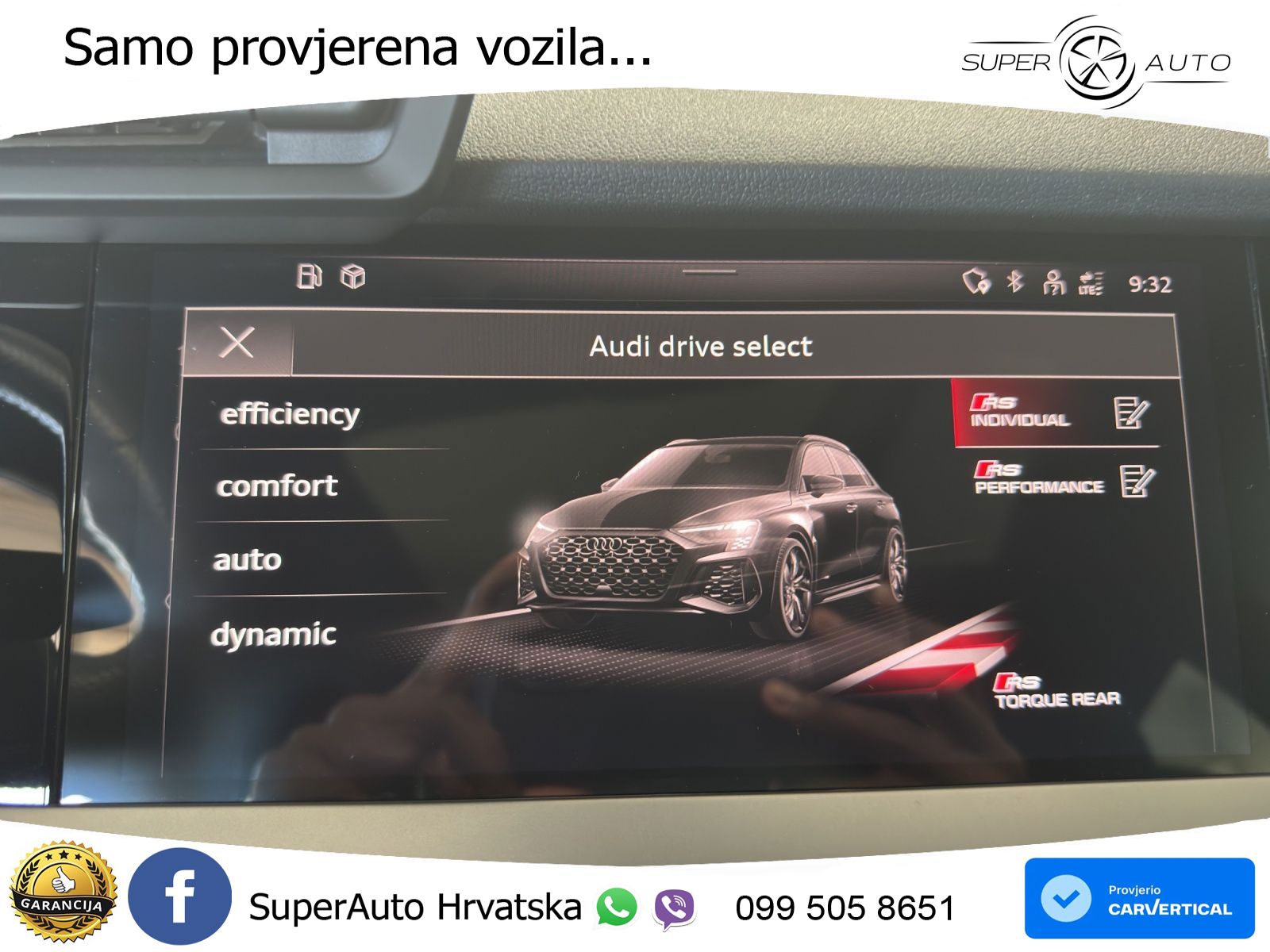 Audi RS3 Sportback 2.5 TFSI (400 KS) quattro S tronic