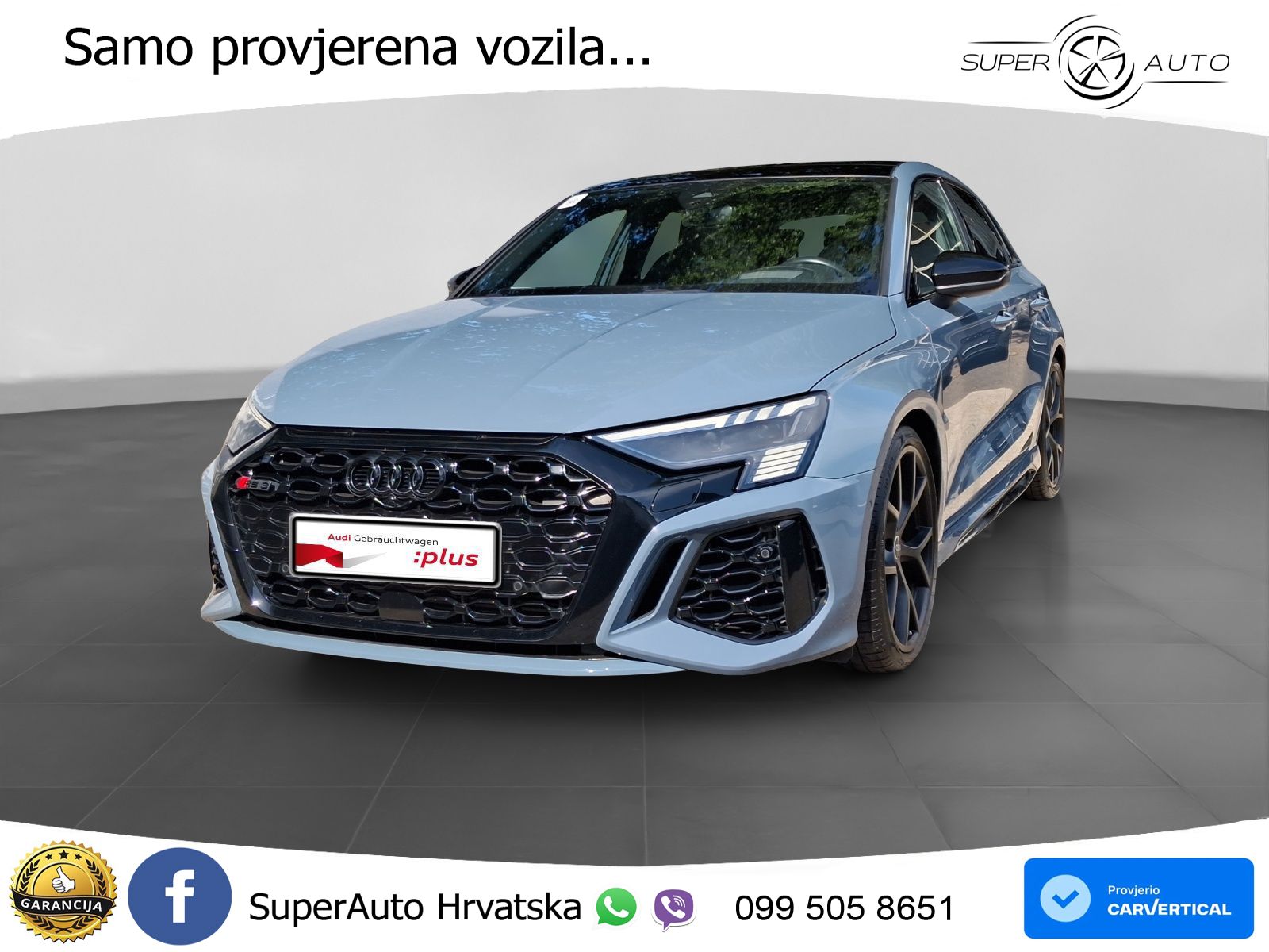 Audi RS3 Sportback 2.5 TFSI (400 KS) quattro S tronic