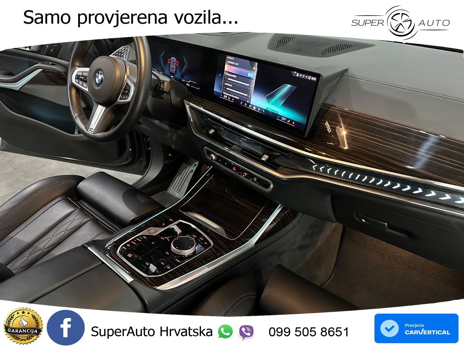 BMW X7 40d (352 KS) xDrive Steptronic M Sport LED+GR SJED+ACC