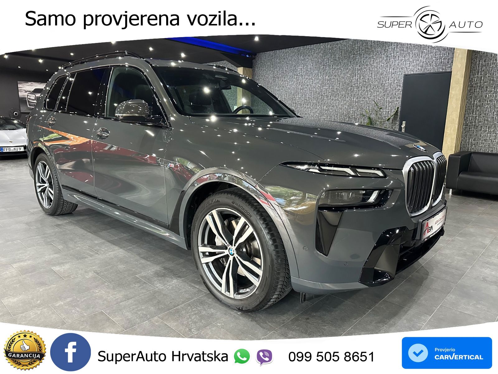 BMW X7 40d (352 KS) xDrive Steptronic M Sport LED+GR SJED+ACC