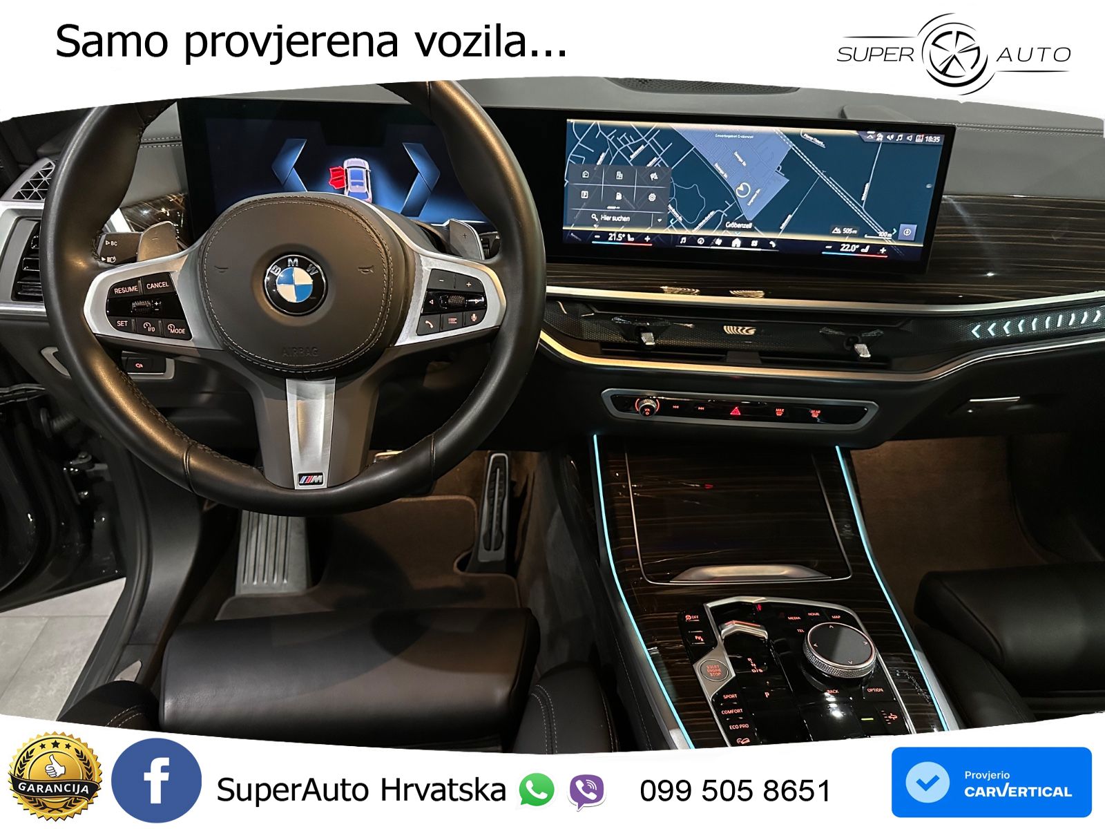 BMW X7 40d (352 KS) xDrive Steptronic M Sport LED+GR SJED+ACC