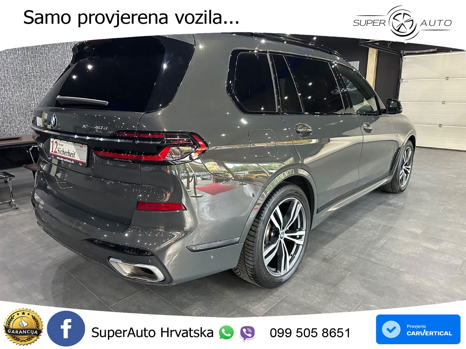 BMW X7 40d (352 KS) xDrive Steptronic M Sport LED+GR SJED+ACC