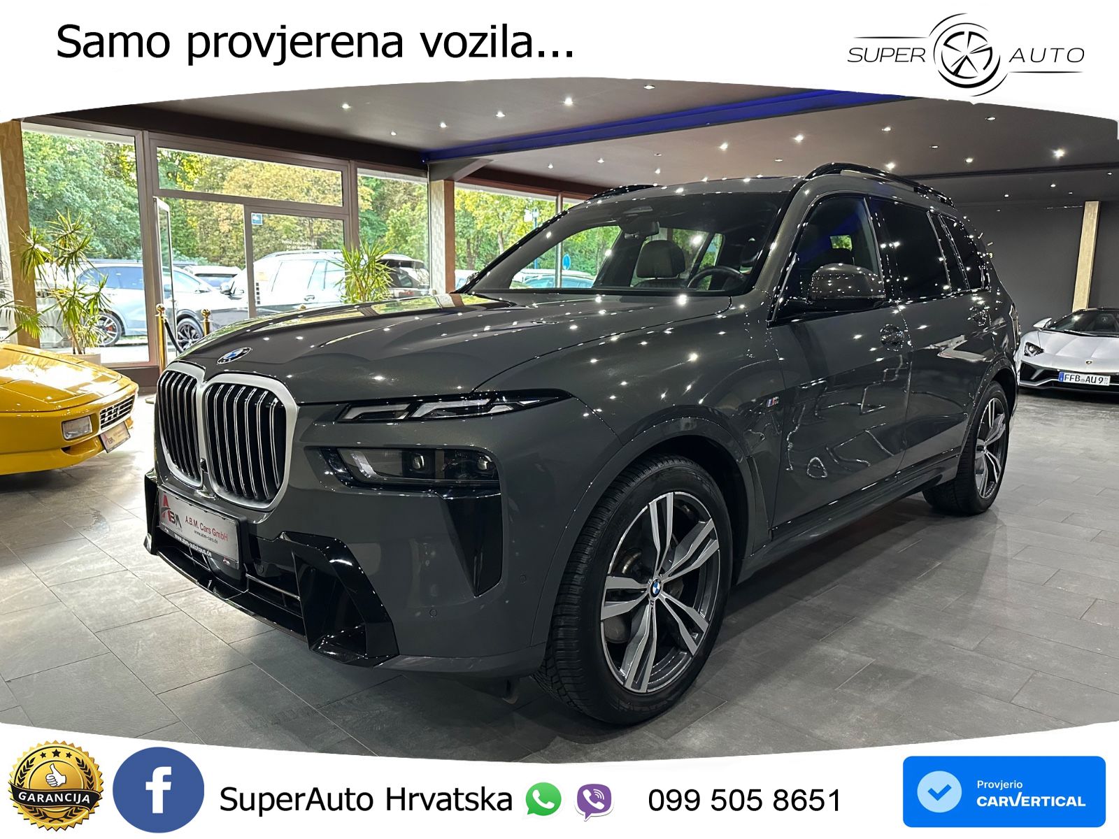 BMW X7 40d (352 KS) xDrive Steptronic M Sport LED+GR SJED+ACC