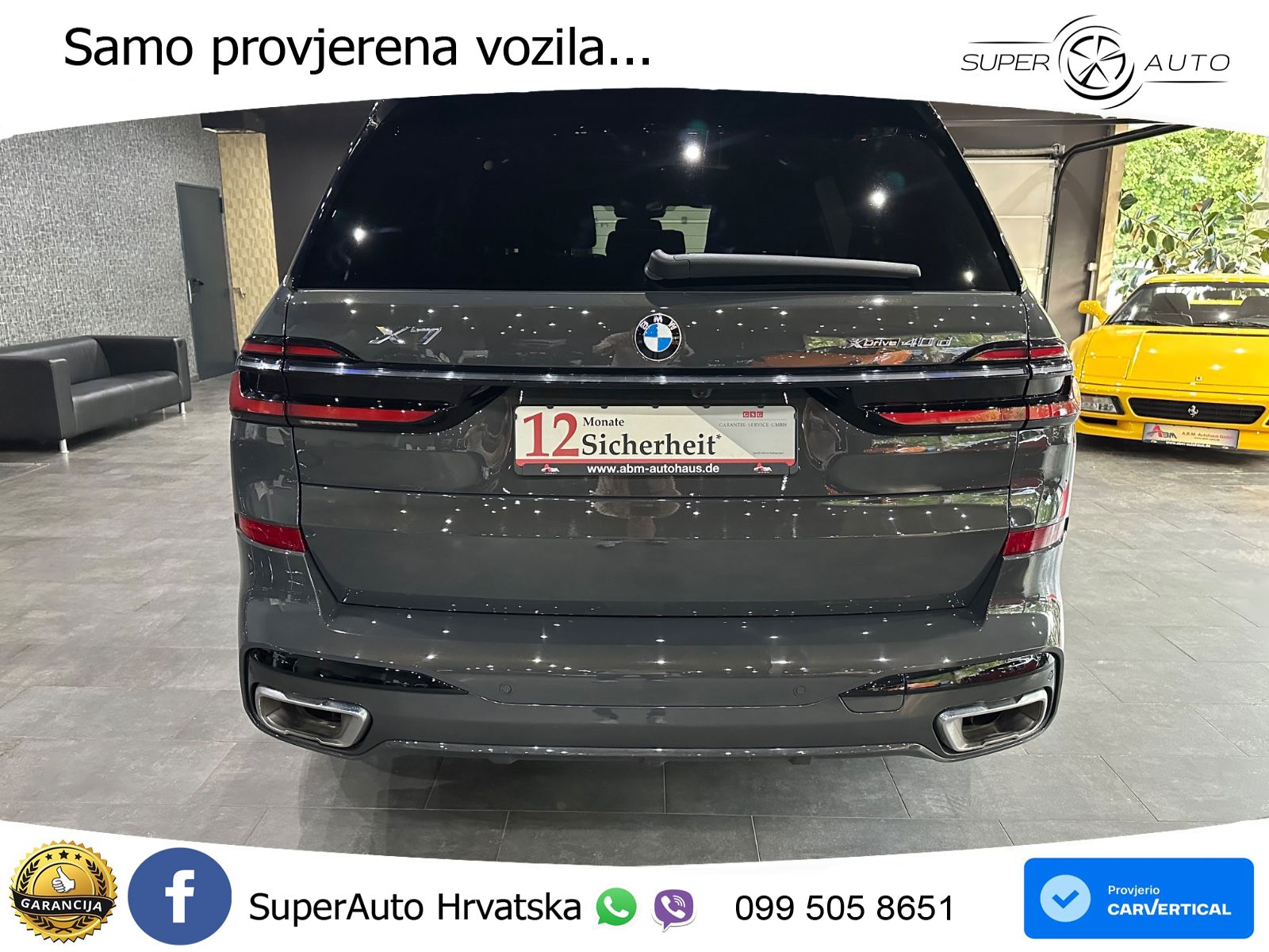 BMW X7 40d (352 KS) xDrive Steptronic M Sport LED+GR SJED+ACC