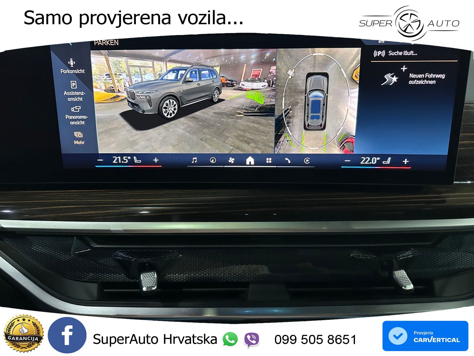 BMW X7 40d (352 KS) xDrive Steptronic M Sport LED+GR SJED+ACC