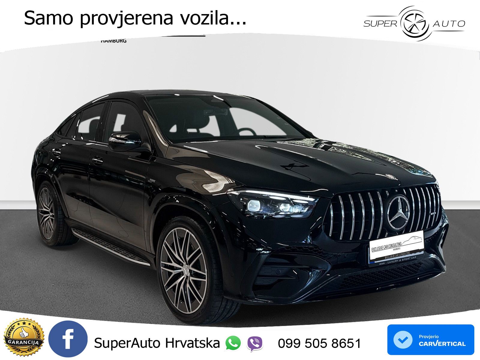 Mercedes AMG GLE Coupe 53 (435 KS) EQ Boost 4MATIC+ AMG SPEEDSHIFT TCT 9G LED+GR SJED+ACC