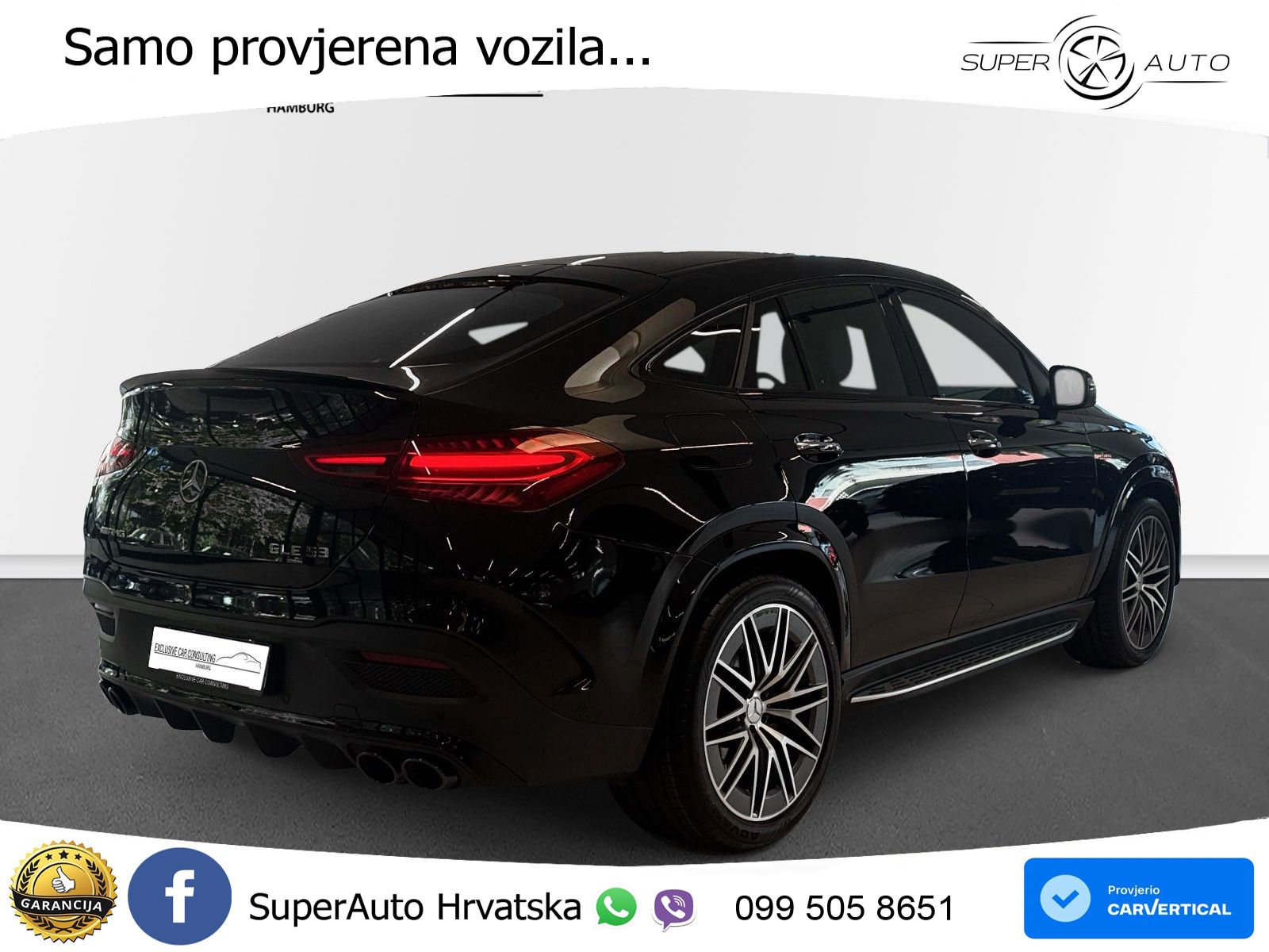 Mercedes AMG GLE Coupe 53 (435 KS) EQ Boost 4MATIC+ AMG SPEEDSHIFT TCT 9G LED+GR SJED+ACC