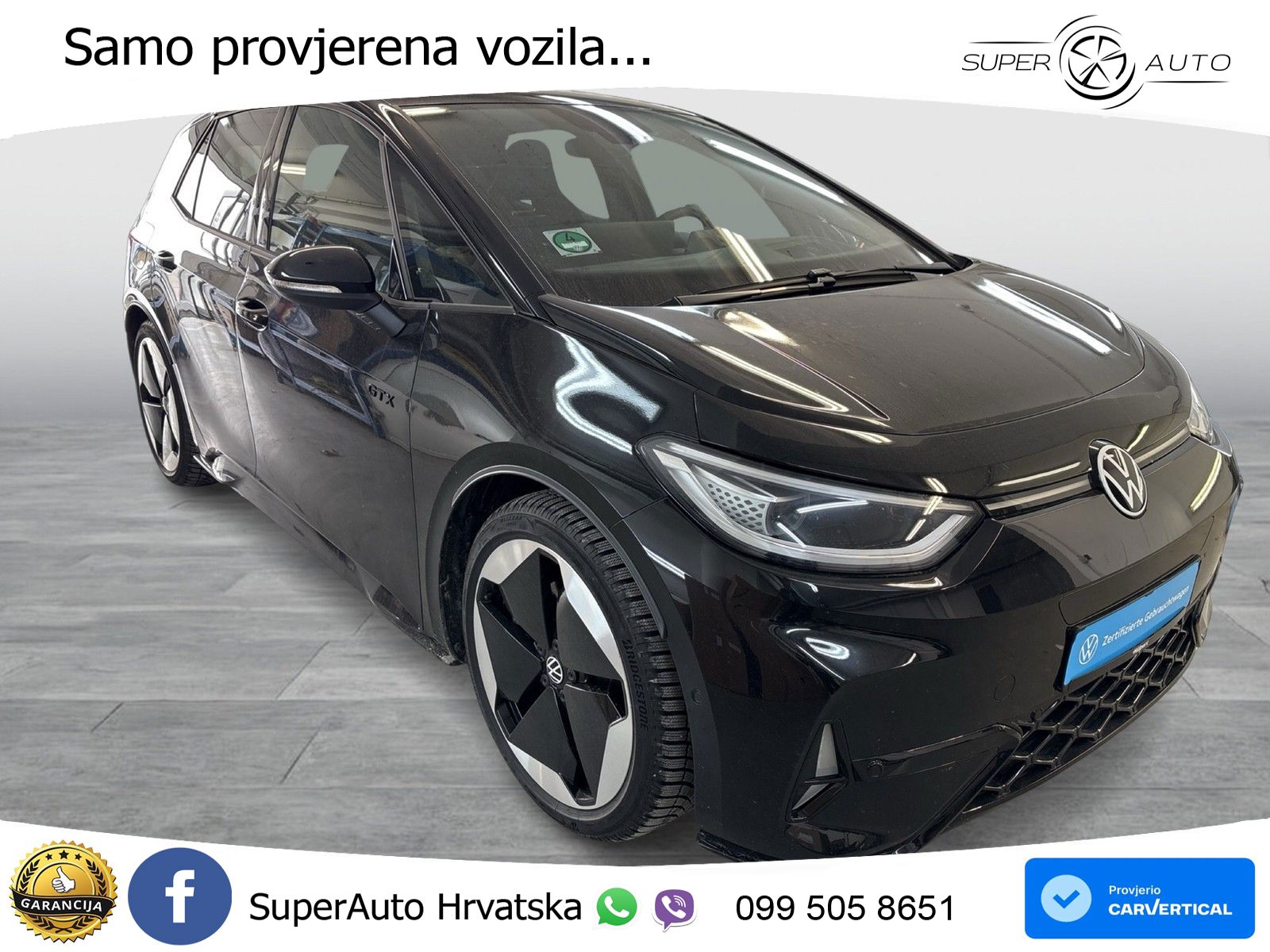 Volkswagen ID.3 GTX Performance 84 kWh (326 KS)