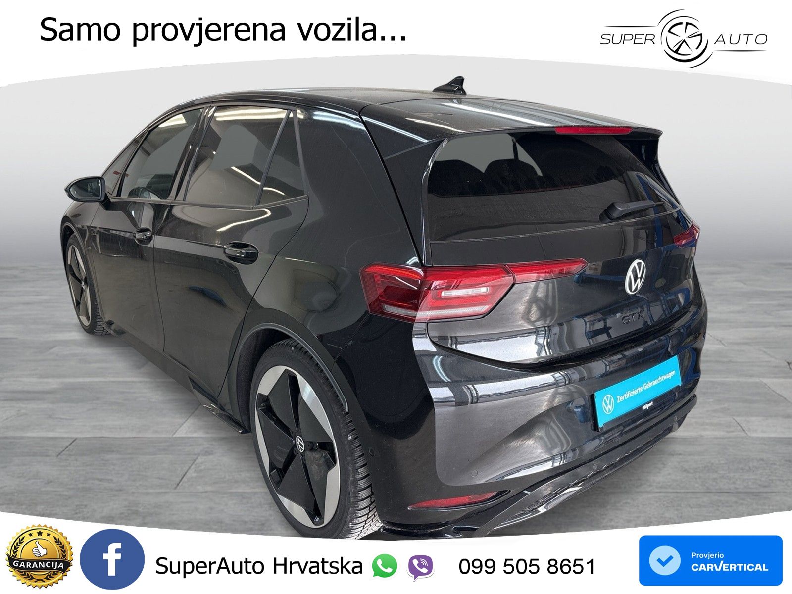 Volkswagen ID.3 GTX Performance 84 kWh (326 KS)