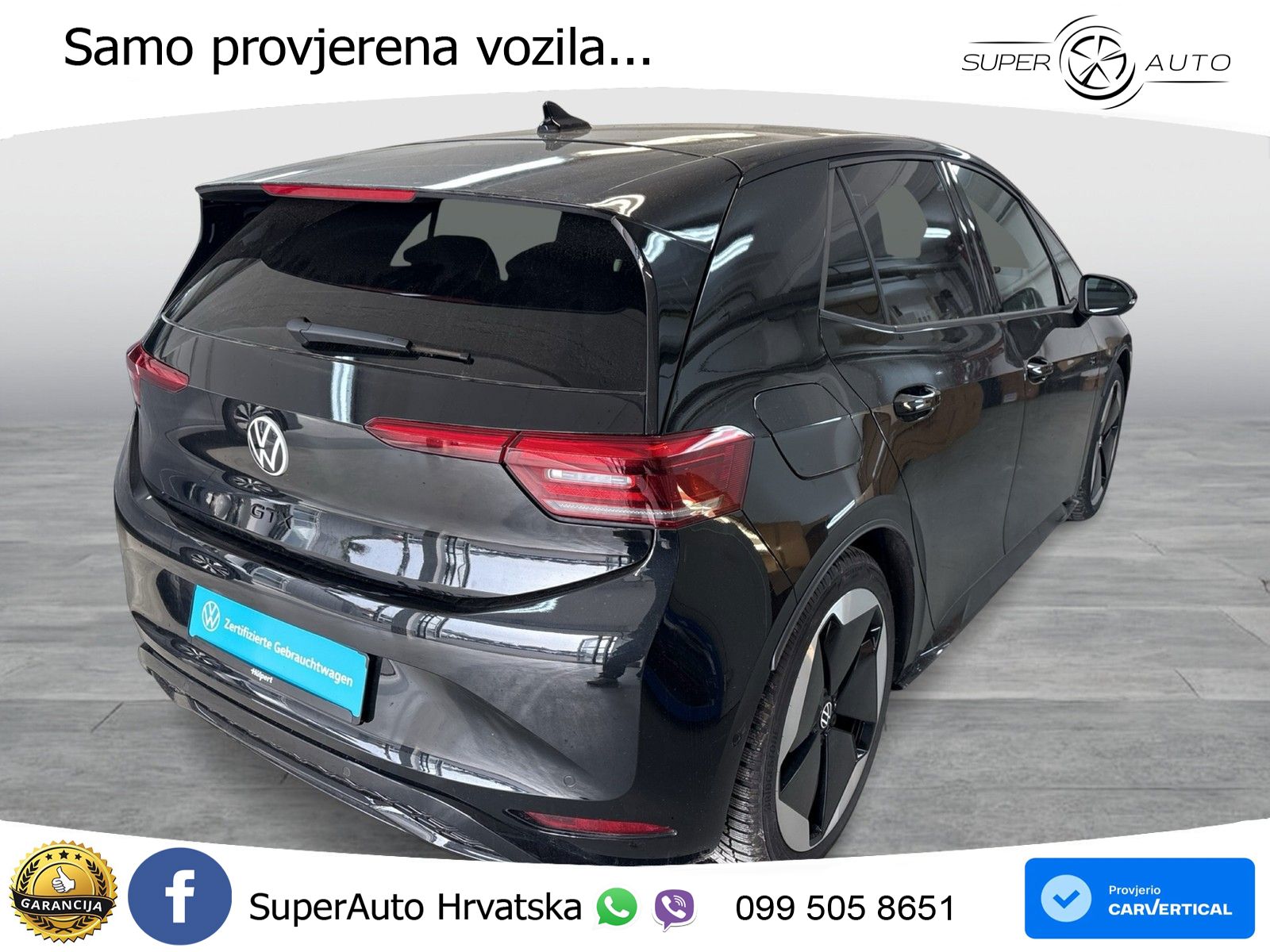 Volkswagen ID.3 GTX Performance 84 kWh (326 KS)