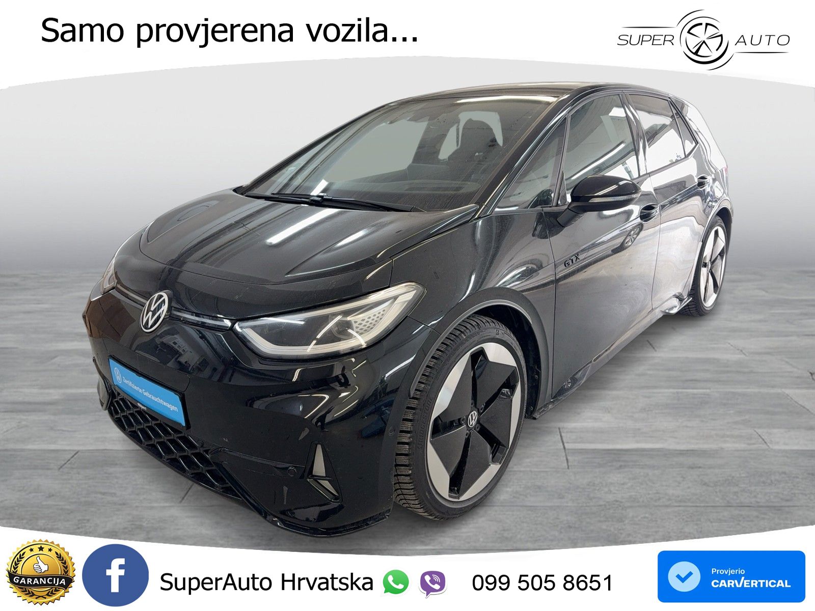 Volkswagen ID.3 GTX Performance 84 kWh (326 KS)