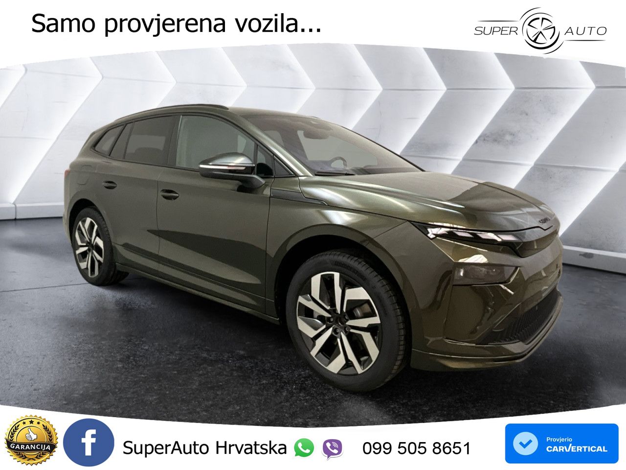 Škoda Enyaq iV 85 82 kWh (286 KS) SportLine LED+GR SJED+ACC
