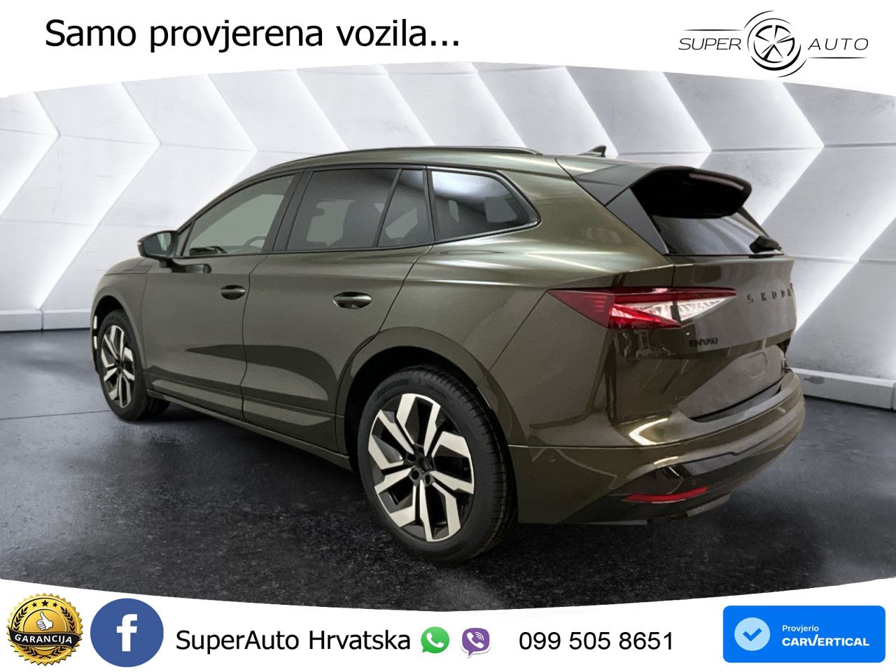 Škoda Enyaq iV 85 82 kWh (286 KS) SportLine LED+GR SJED+ACC