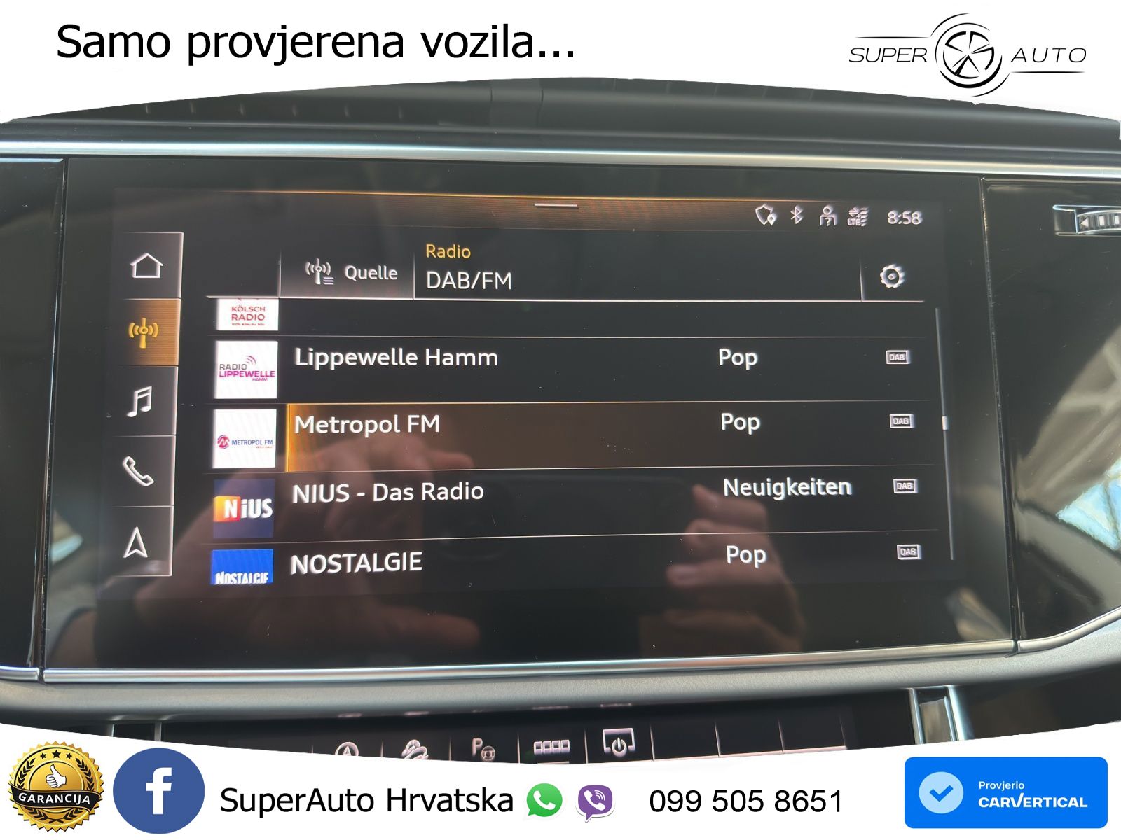 Audi Q8 50 TDI V6 (286 KS) quattro Tiptronic