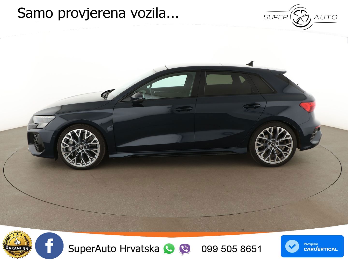Audi RS3 Sportback 2.5 TFSI (400 KS) quattro S tronic LED+GR SJED+ACC