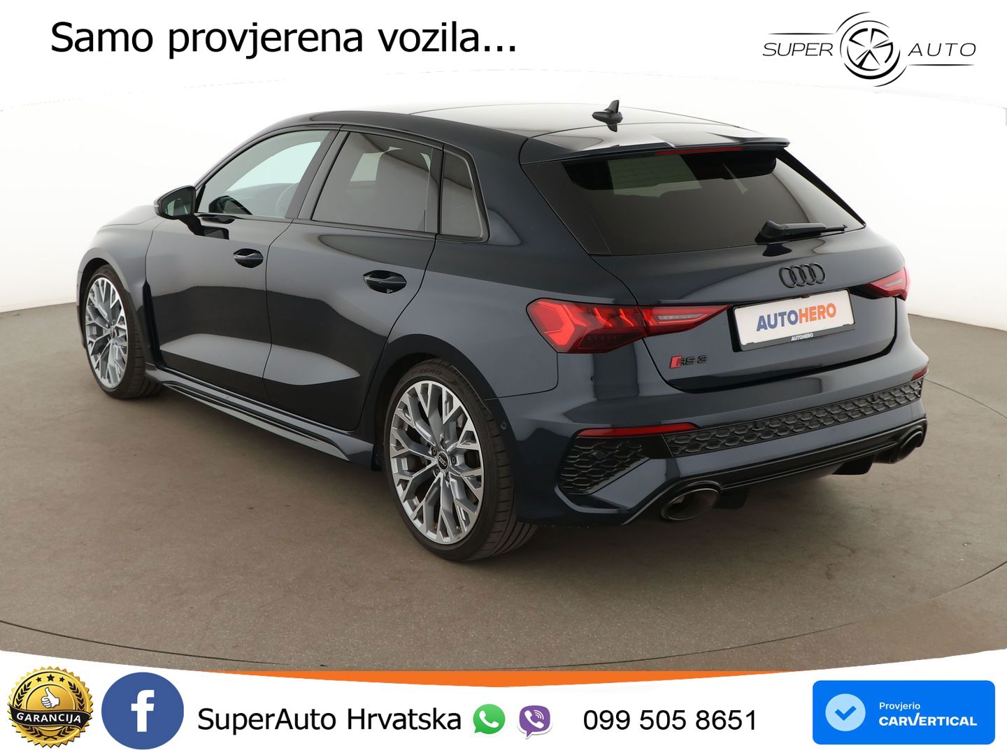 Audi RS3 Sportback 2.5 TFSI (400 KS) quattro S tronic LED+GR SJED+ACC