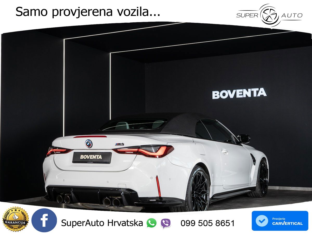 BMW M4 Convertible Competition 3.0 (510 KS) xDrive Steptronic LED+GR SJED+ACC