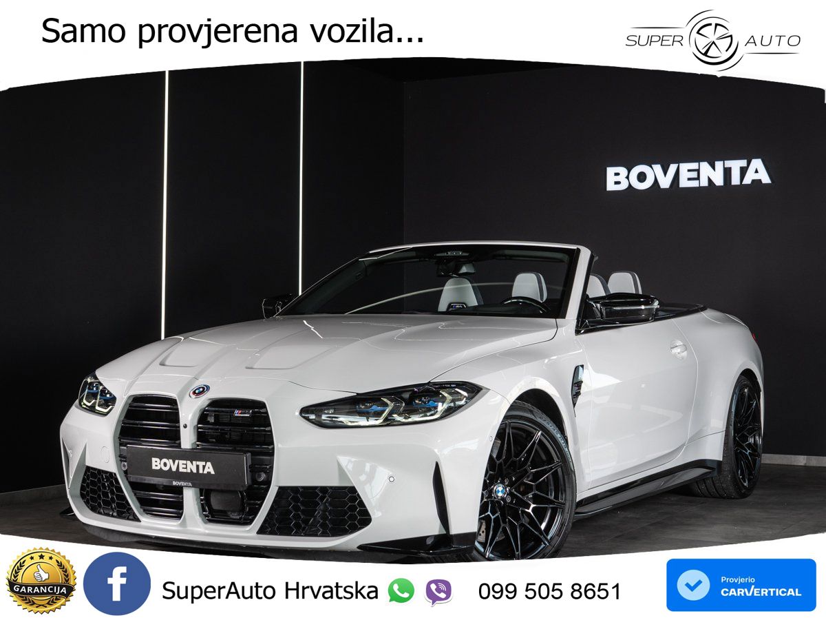 BMW M4 Convertible Competition 3.0 (510 KS) xDrive Steptronic LED+GR SJED+ACC