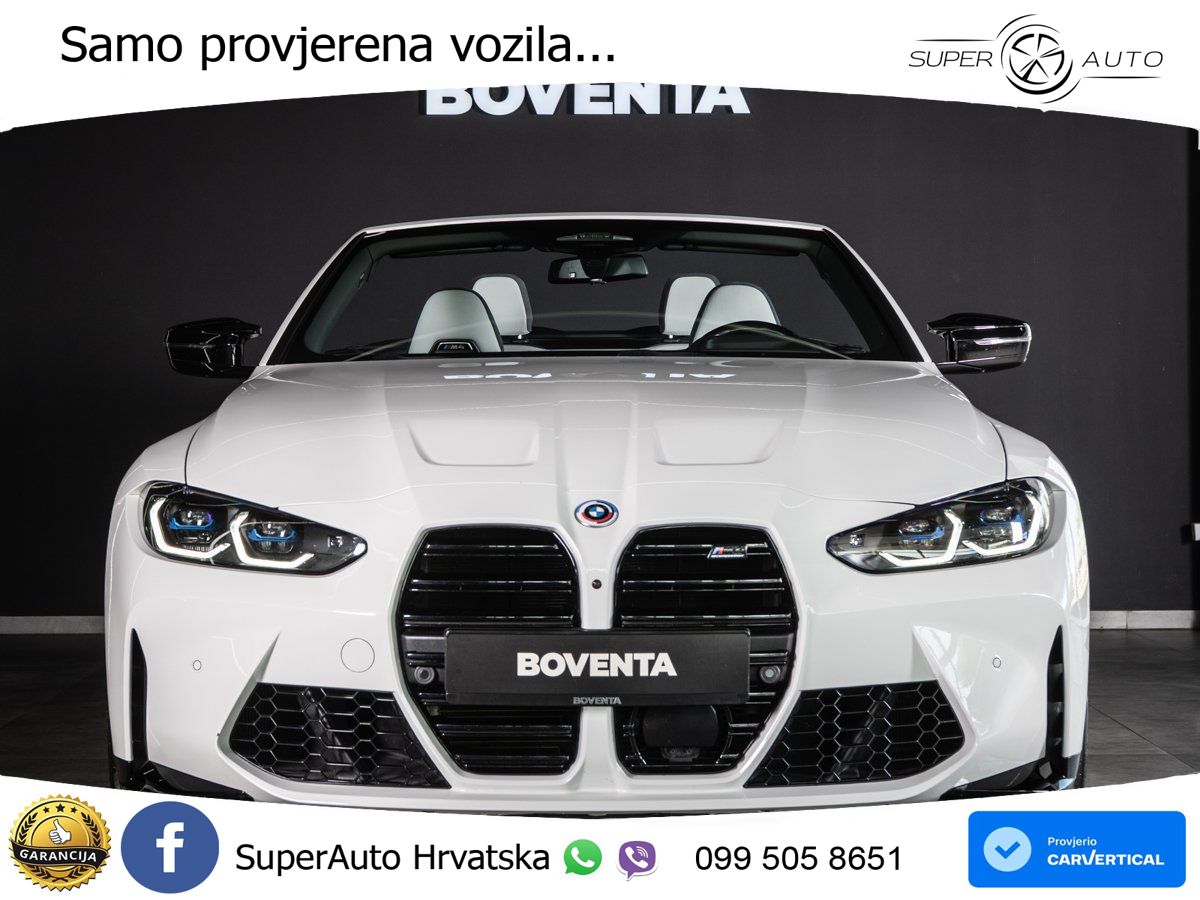 BMW M4 Convertible Competition 3.0 (510 KS) xDrive Steptronic LED+GR SJED+ACC