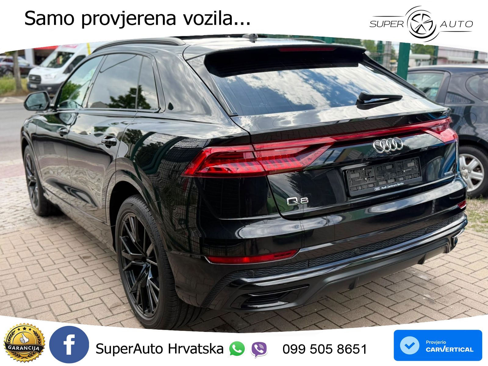Audi Q8 50 TDI V6 (286 KS) quattro Tiptronic S line