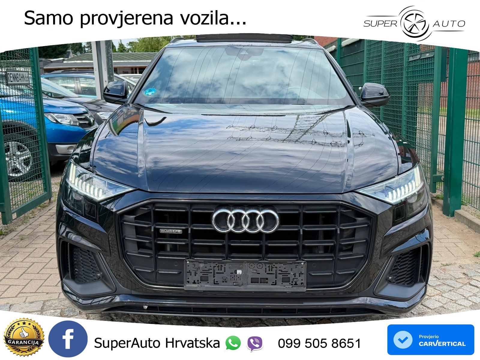 Audi Q8 50 TDI V6 (286 KS) quattro Tiptronic S line