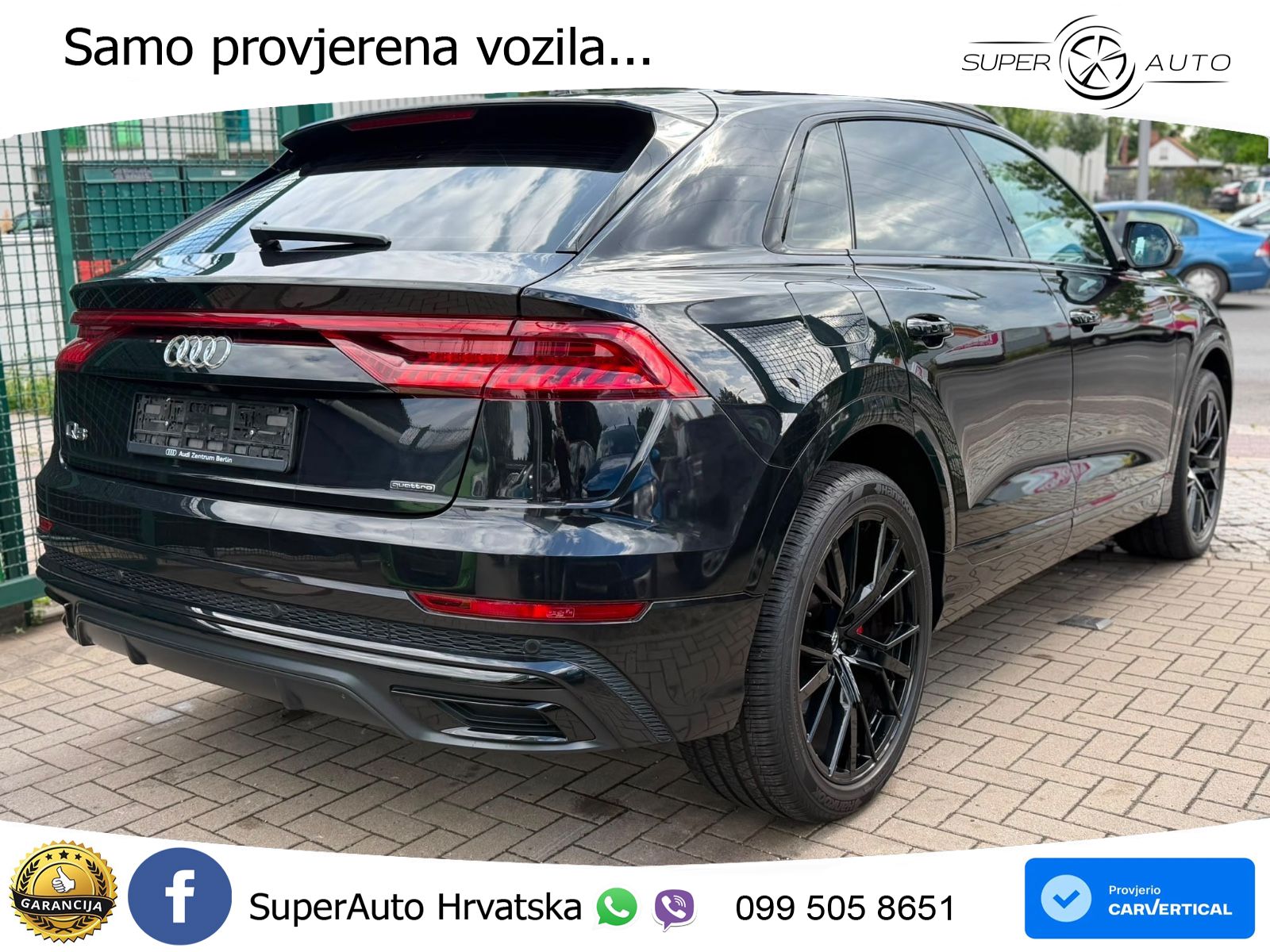 Audi Q8 50 TDI V6 (286 KS) quattro Tiptronic S line