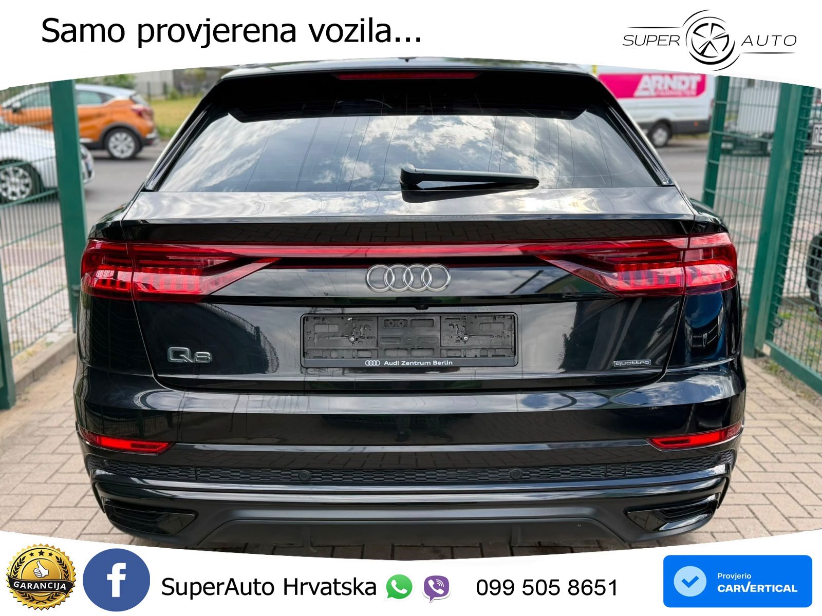 Audi Q8 50 TDI V6 (286 KS) quattro Tiptronic S line