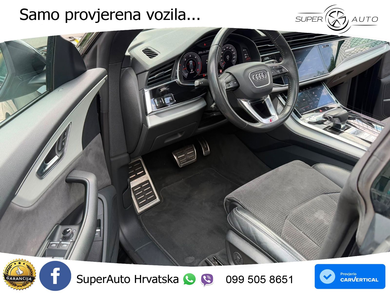 Audi Q8 50 TDI V6 (286 KS) quattro Tiptronic S line