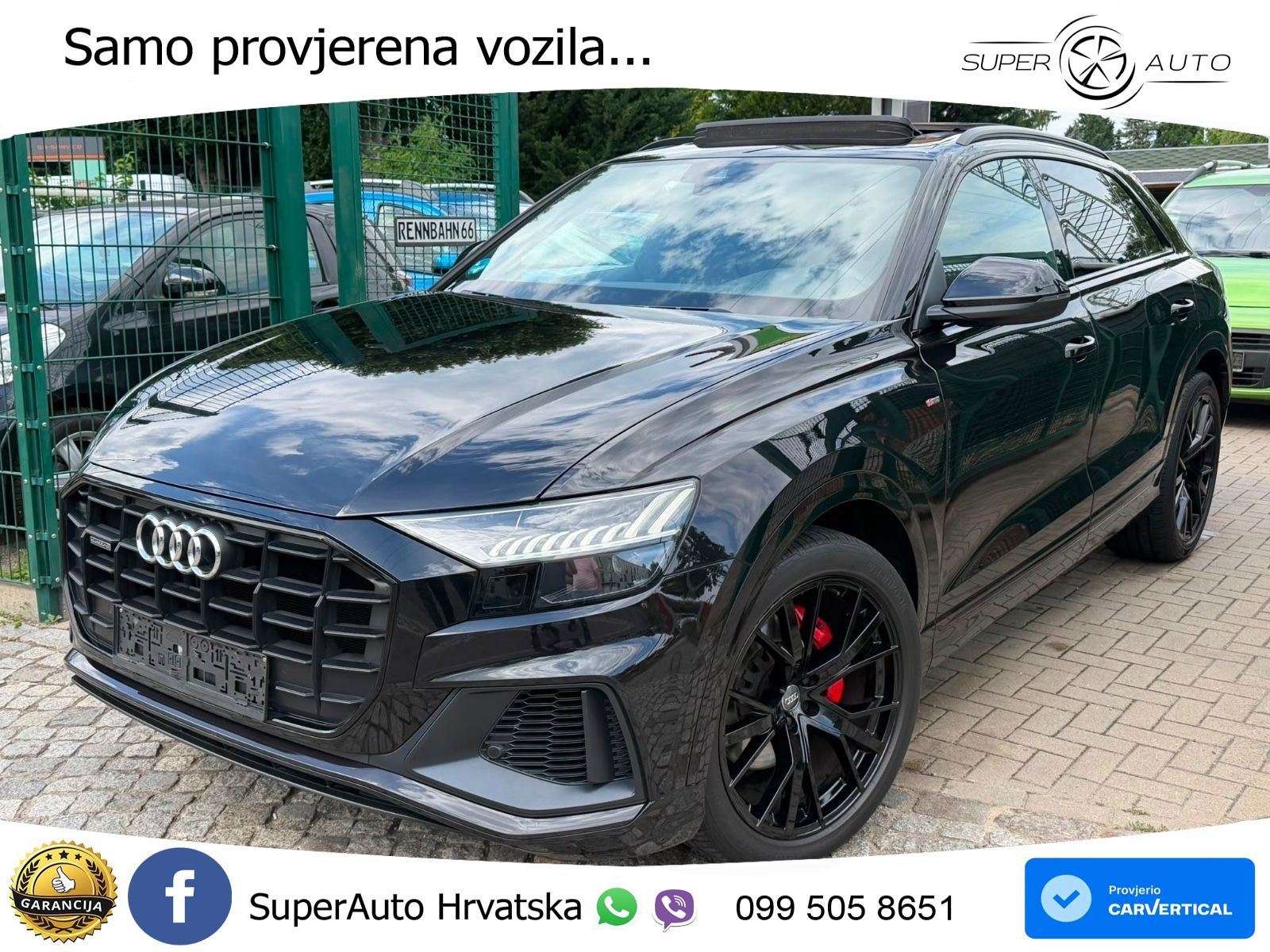 Audi Q8 50 TDI V6 (286 KS) quattro Tiptronic S line