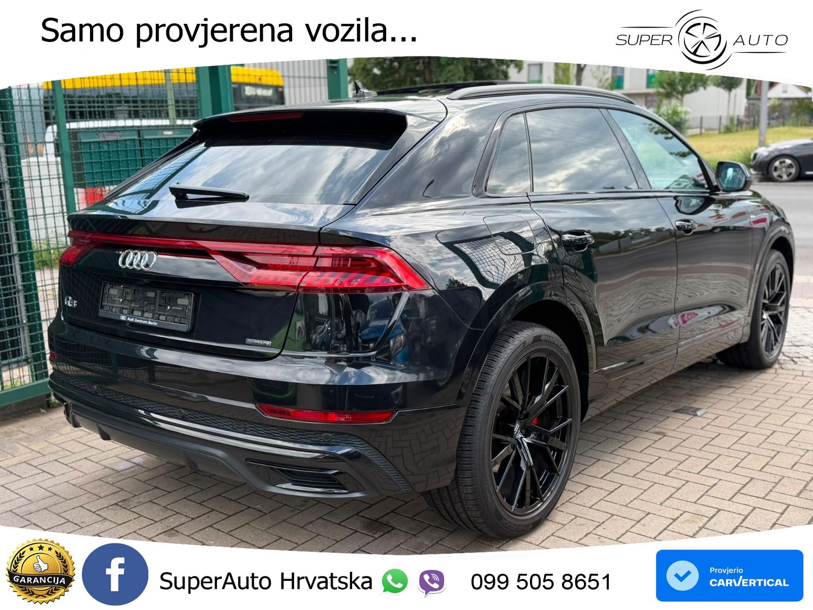 Audi Q8 50 TDI V6 (286 KS) quattro Tiptronic S line