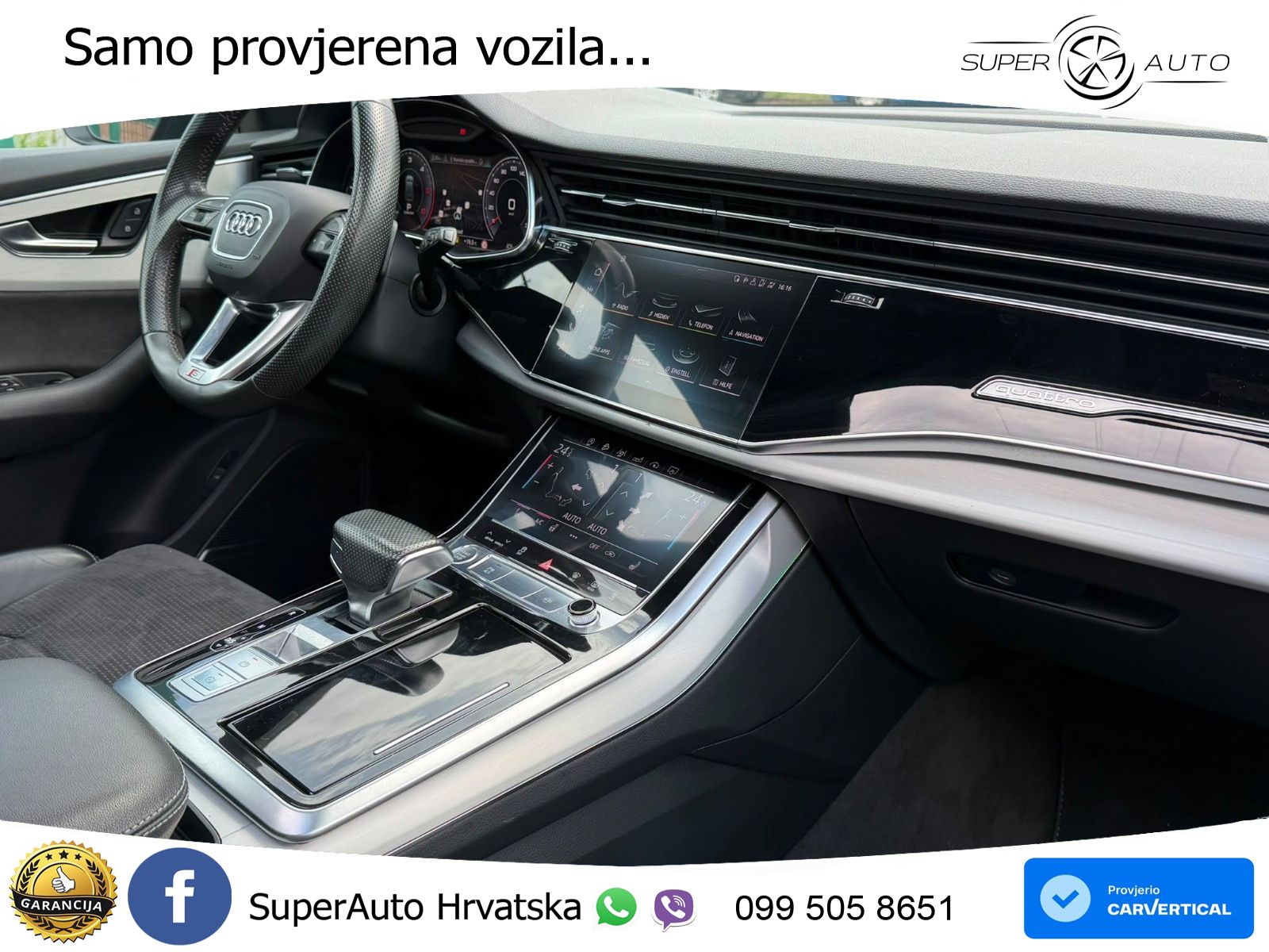 Audi Q8 50 TDI V6 (286 KS) quattro Tiptronic S line