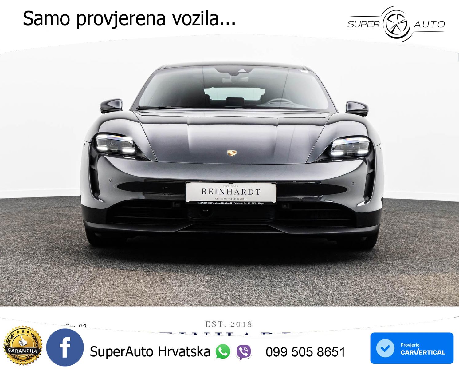 Porsche Taycan 4S Performance Plus 93.4 kWh (571 KS)