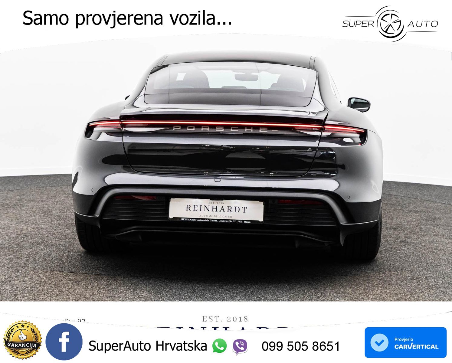 Porsche Taycan 4S Performance Plus 93.4 kWh (571 KS)