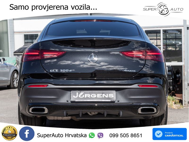 Mercedes GLE Coupe 300d (269 ks) EQ Boost 4MATIC 9G-TRONIC AMG LED+GR SJED+ACC