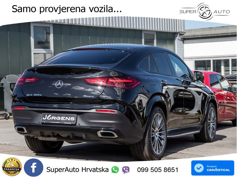 Mercedes GLE Coupe 300d (269 ks) EQ Boost 4MATIC 9G-TRONIC AMG LED+GR SJED+ACC