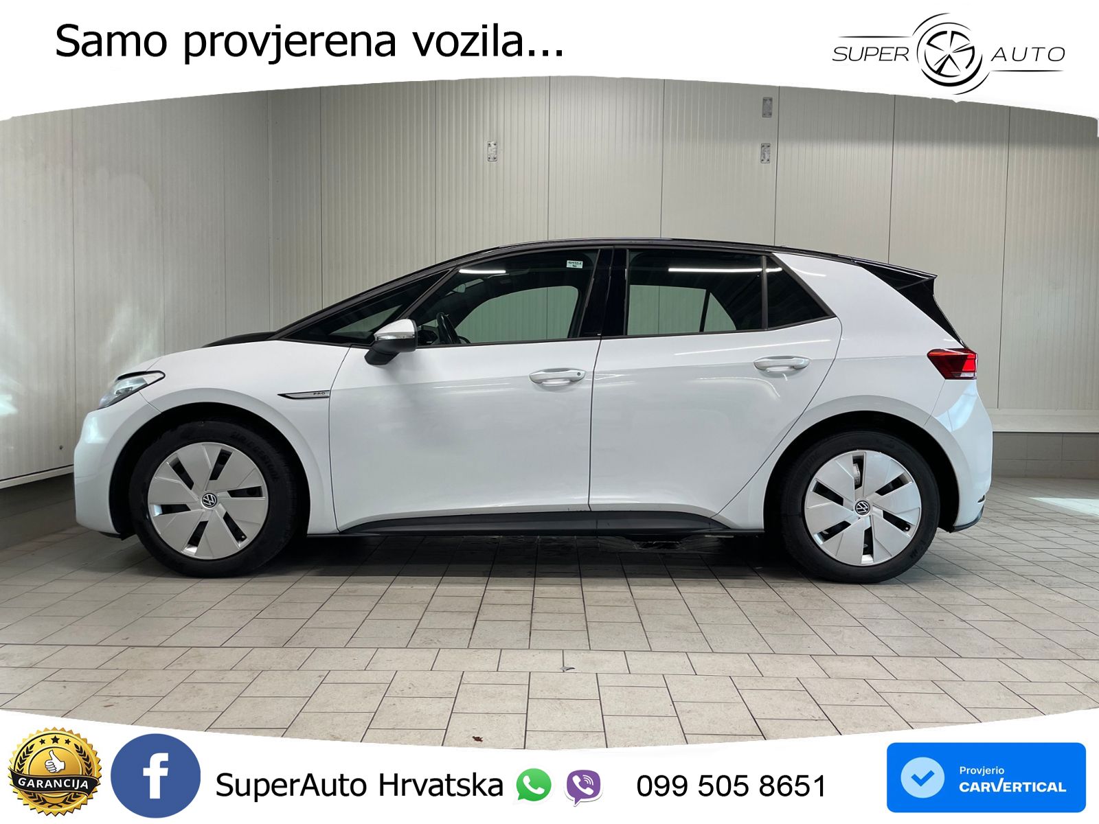 Volkswagen ID.3 Pro Performance 62 kWh (204 KS) LED+GR SJED+ACC