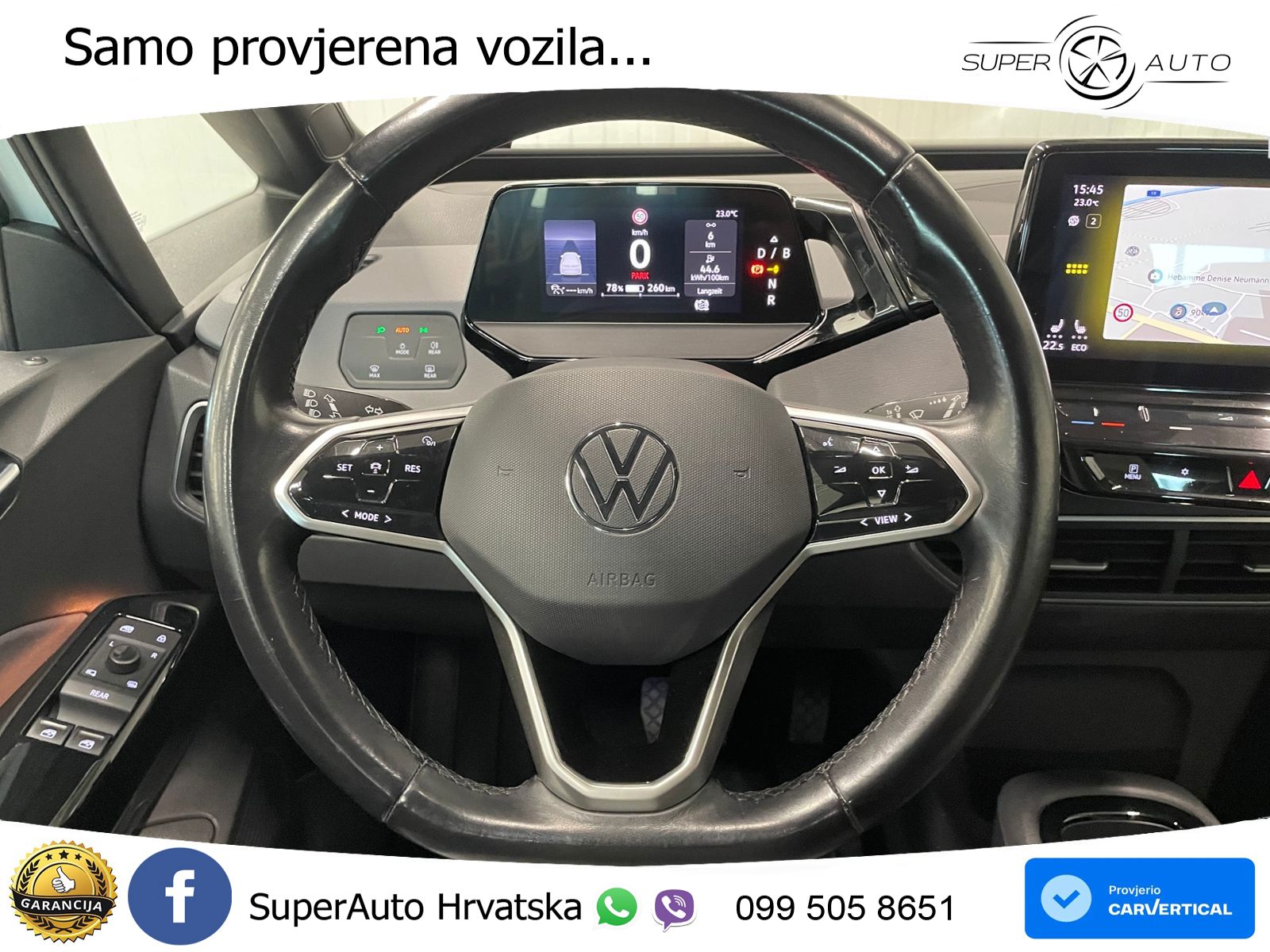 Volkswagen ID.3 Pro Performance 62 kWh (204 KS) LED+GR SJED+ACC