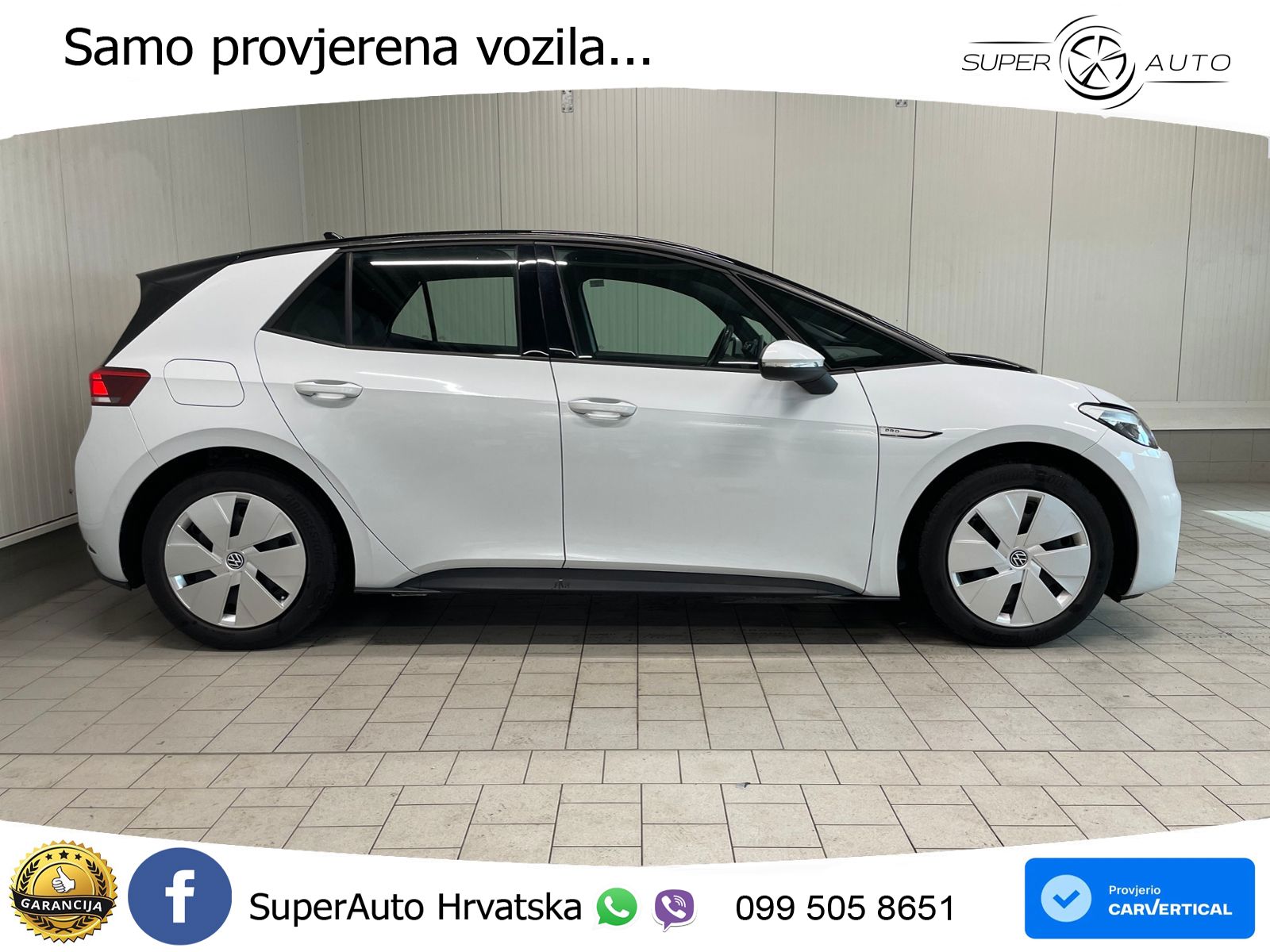 Volkswagen ID.3 Pro Performance 62 kWh (204 KS) LED+GR SJED+ACC