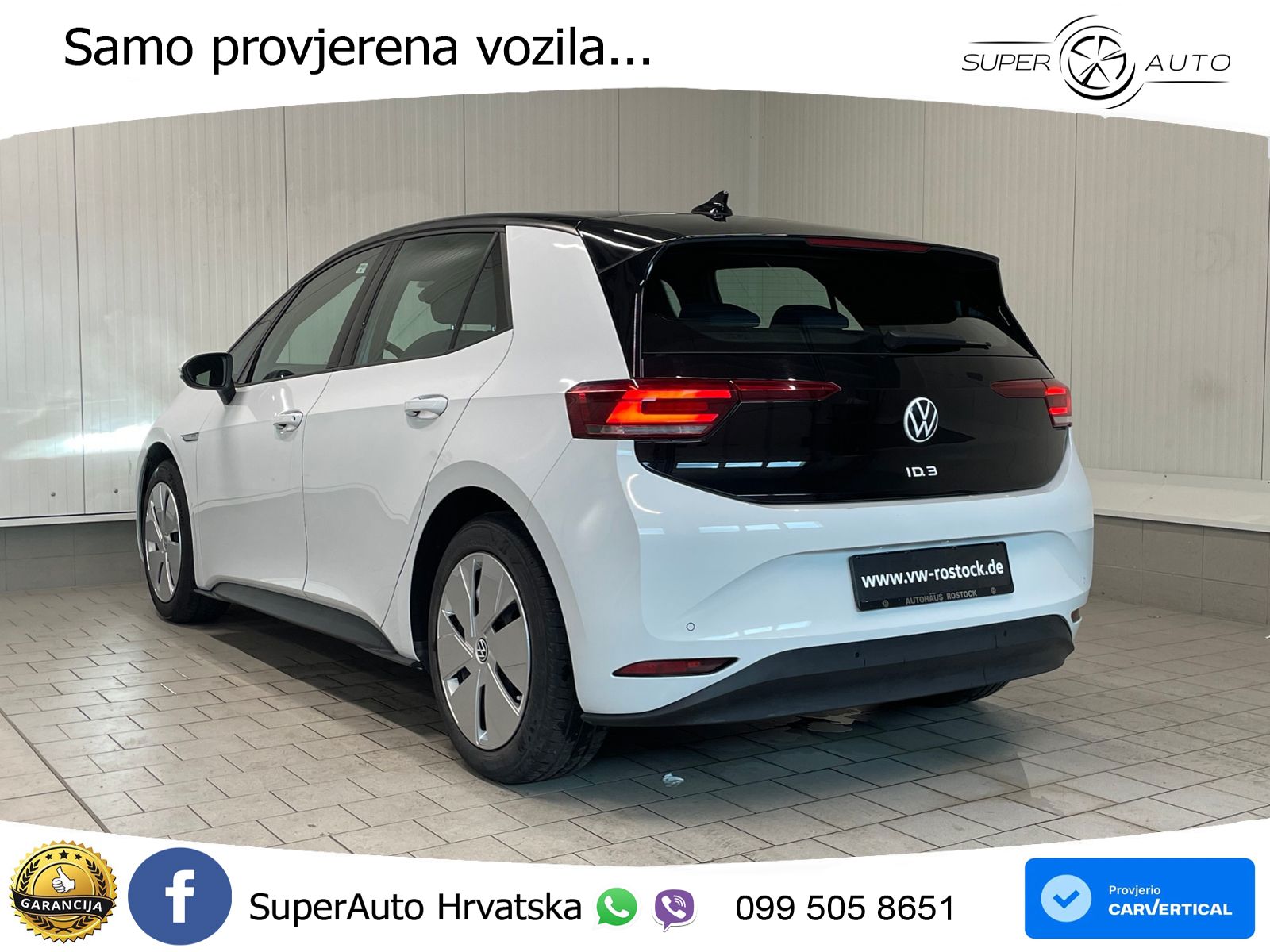 Volkswagen ID.3 Pro Performance 62 kWh (204 KS) LED+GR SJED+ACC